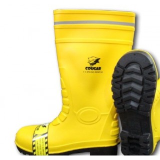 Safety Rubber Boot COUGAR GUMBOOT YELLOW-1911